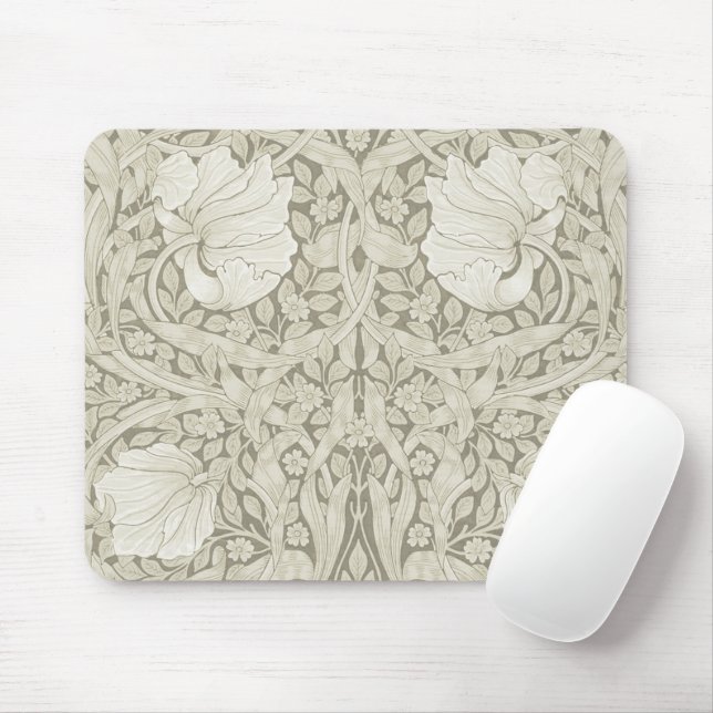 Mousepad Pimpernel Ivory, William Morris (Com mouse)