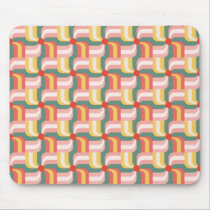 Mousepad Pinagens geométricas Abstrato coloridas