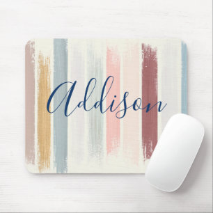 Mousepad Pinceladas pastéis personalizadas