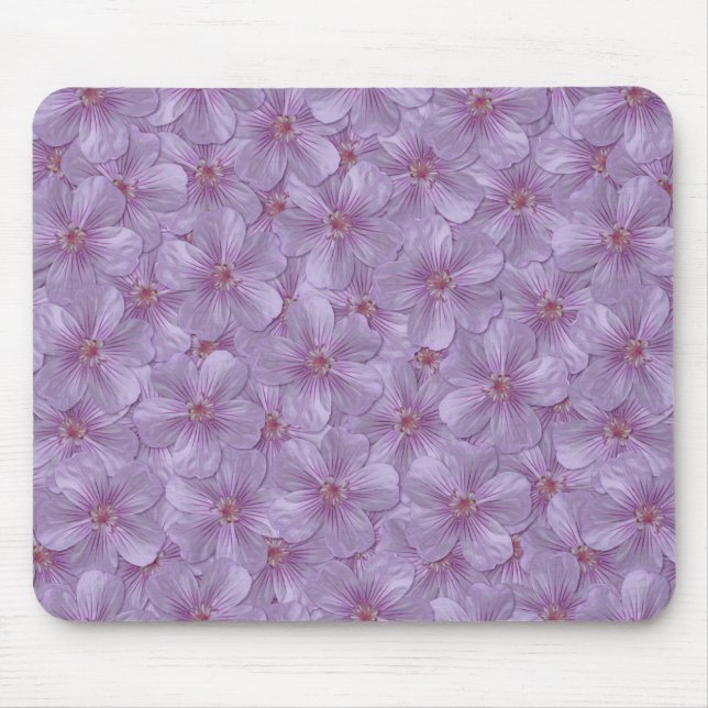 Mousepad Pineywoods Geranium Padrão Sem Costura (Frente)