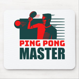 Mousepad Ping Pong Lovers engraçados - Mesa Lovers