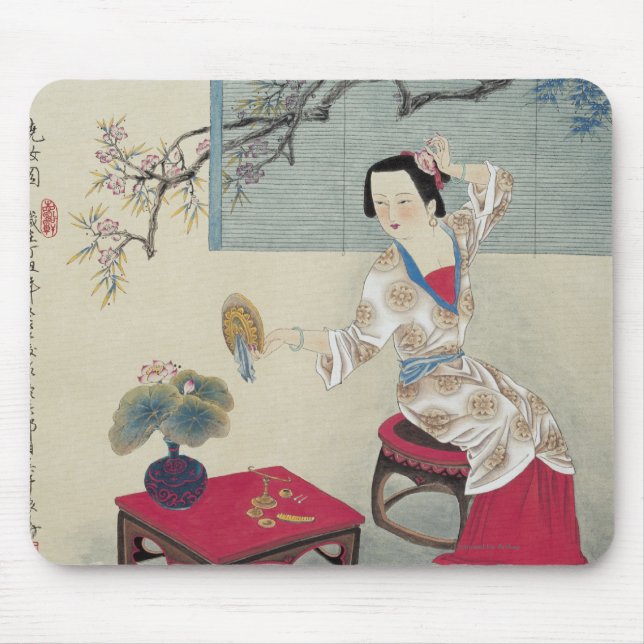 Mousepad Pingamento acima na manhã (Frente)