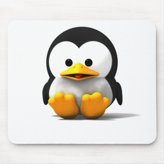 Mousepad pinguim (Frente)