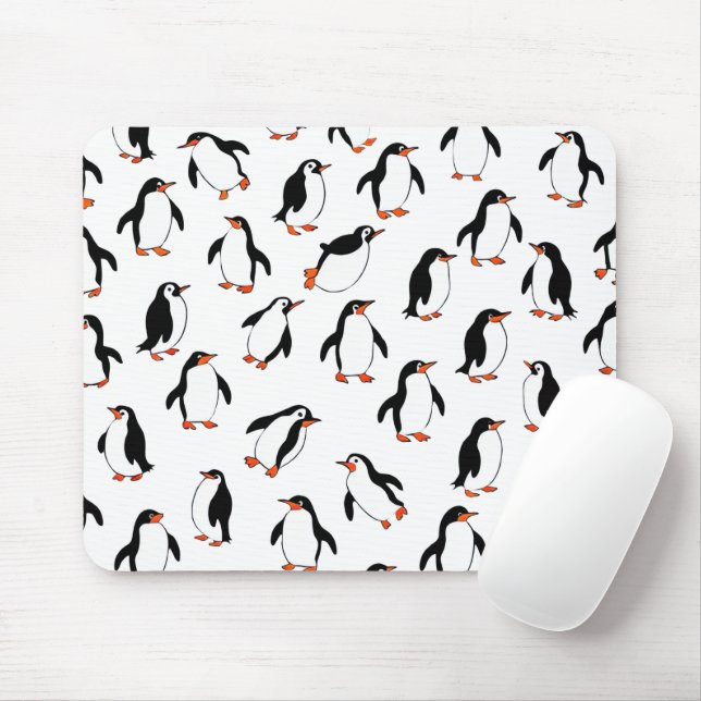 Mousepad Pinguim (Com mouse)