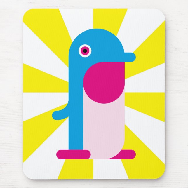 Mousepad Pinguim azul (Frente)