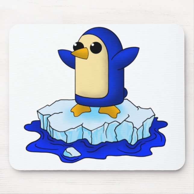 Mousepad Pinguim bebê bonito (Frente)