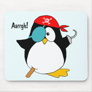 Mousepad Pinguim do pirata