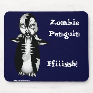 Mousepad Pinguim do zombi: Ffiiissh!