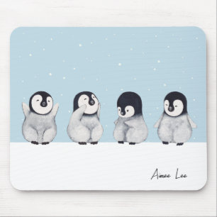 Mousepad Pinguim Personalizado