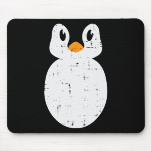Mousepad Pinguim Rosto Figurino Homens Bichinhos Mulheres G