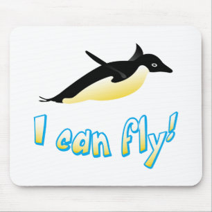 Mousepad Pinguim voador