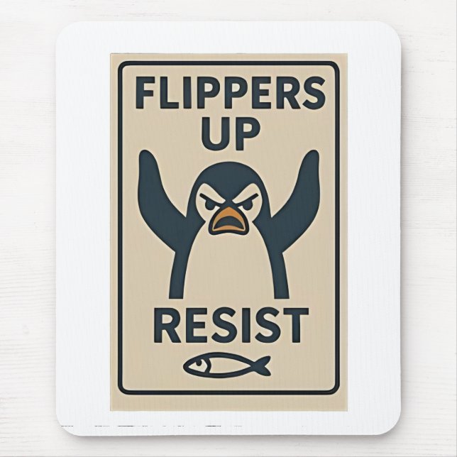 Mousepad Pinguins contra Tarifas Anti Trump Garden Flag (Frente)