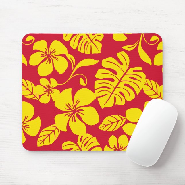MOUSEPAD PINK BIKINI (VERMELHO/DOURADO) (Com mouse)