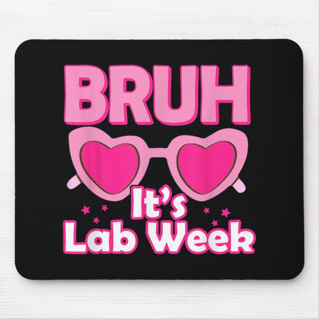 Mousepad Pink Lab Week 2024 Medical Lab Science Lab Tech Te (Frente)