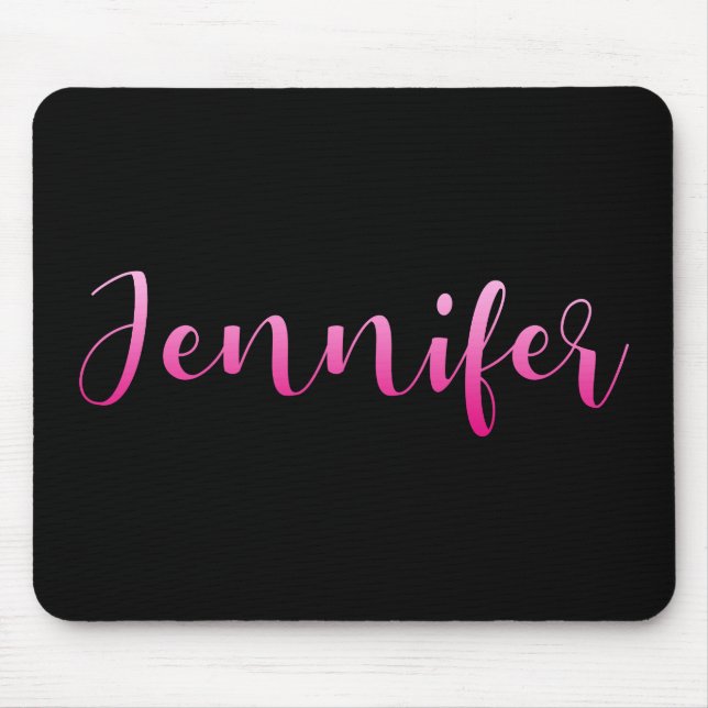 Mousepad Pink Ombre Jennifer (Frente)