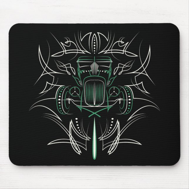 Mousepad Pinstriping Hot Rod (Frente)