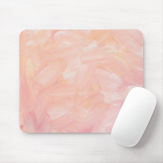 Mousepad Pintado macio de pasta. Escova esfregada elegante (Com mouse)