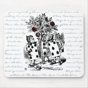 Mousepad Pintando os rosas vermelhos
