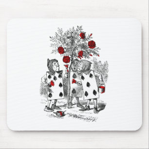 Mousepad Pintando os rosas vermelhos