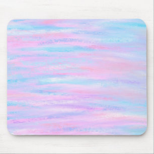 Mousepad Pintas Pintadas Púrpura Rosa-Rosa-Turquesa