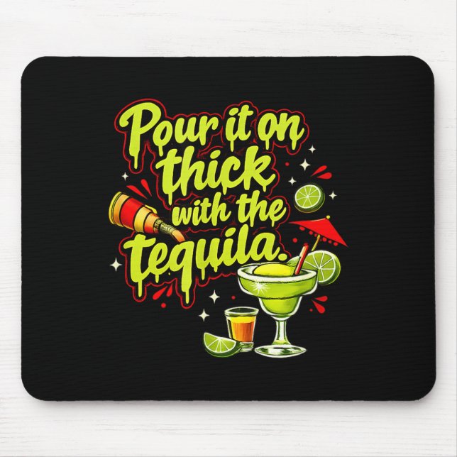 Mousepad Pinte com cores fortes com a galera da festa  (Frente)