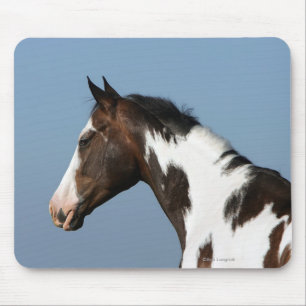 Mousepad Pinte o Headshot 1 do cavalo