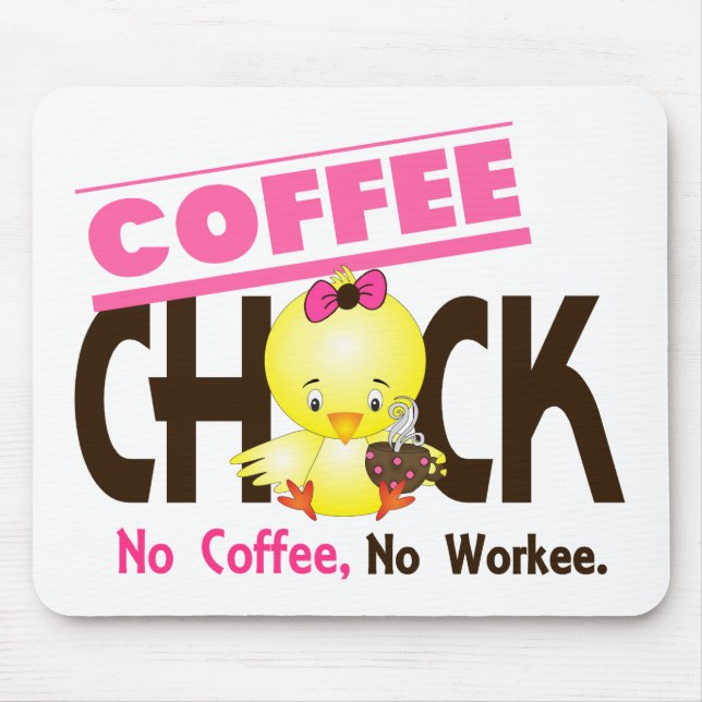 Mousepad Pintinho 2 do café (Frente)