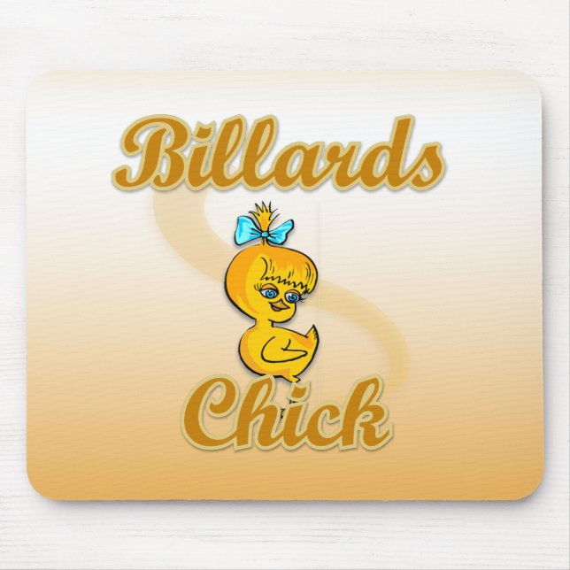 Mousepad Pintinho Billiards (Frente)