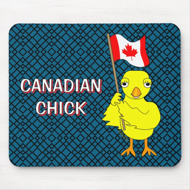 Mousepad Pintinho canadense (Frente)