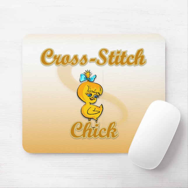 Mousepad Pintinho Cross-Stitch (Com mouse)