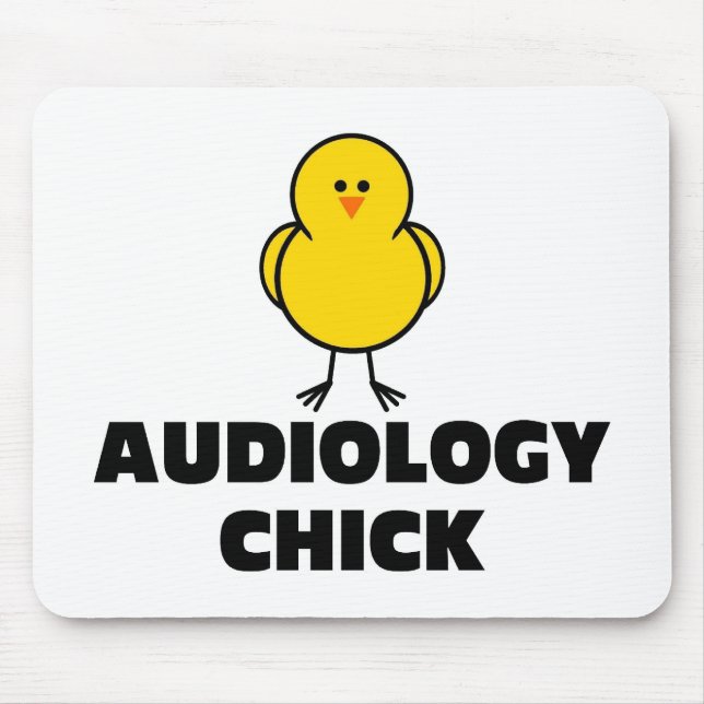 Mousepad Pintinho da audiologia (Frente)