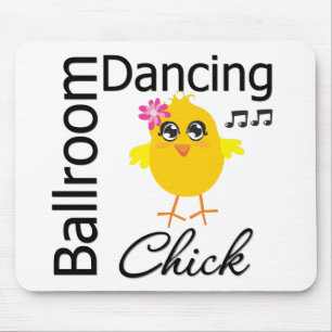 Mousepad Pintinho da dança de salão de baile