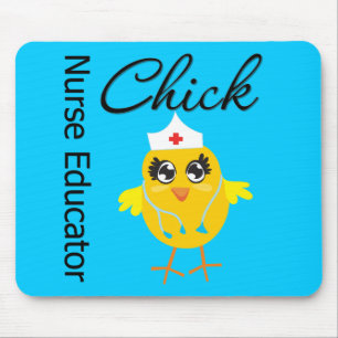 Mousepad Pintinho da enfermeira da carreira - professor da