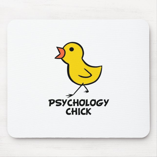 Mousepad Pintinho da psicologia (Frente)