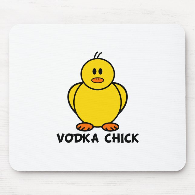 Mousepad Pintinho da vodca (Frente)