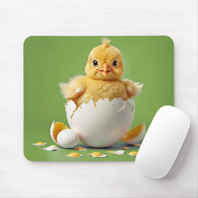 Mousepad Pintinho de Bebê (Com mouse)