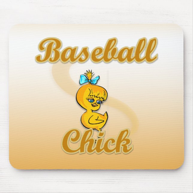 Mousepad Pintinho de beisebol (Frente)