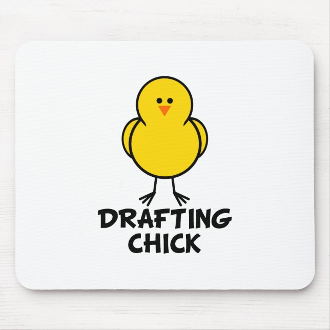 Mousepad Pintinho de esboço (Frente)