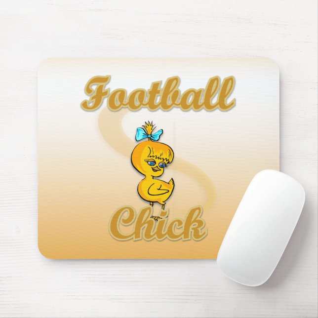 Mousepad Pintinho de futebol (Com mouse)