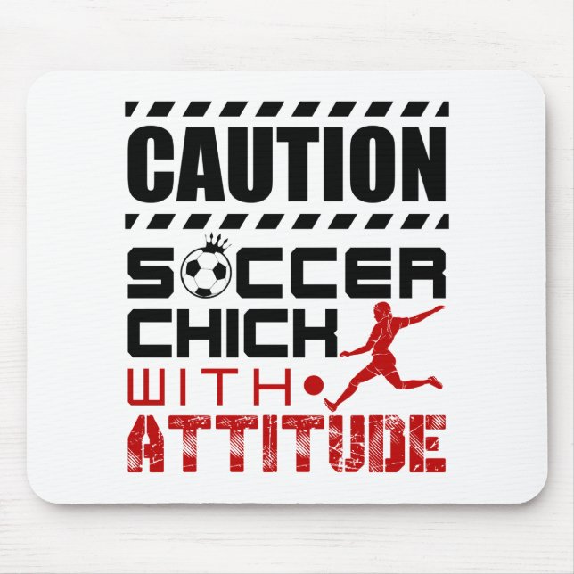 Mousepad Pintinho de futebol com adolescentes engraçadas de (Frente)