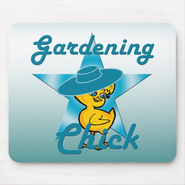Mousepad Pintinho de jardinagem nº 7 (Frente)