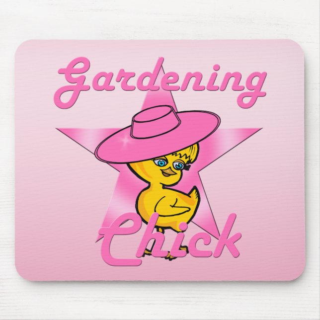 Mousepad Pintinho de jardinagem nº 8 (Frente)
