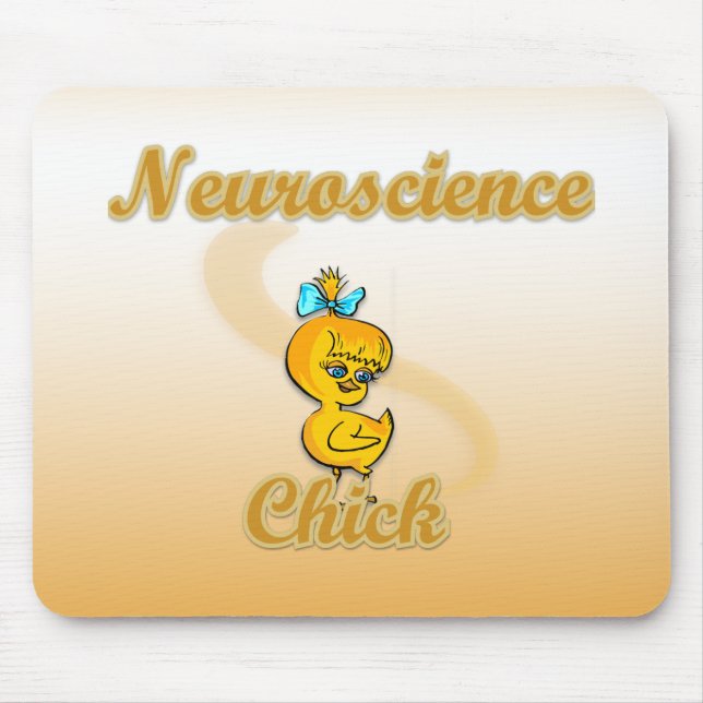 Mousepad Pintinho de Neurociência (Frente)