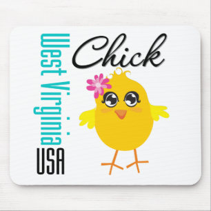 Mousepad Pintinho de West Virginia EUA