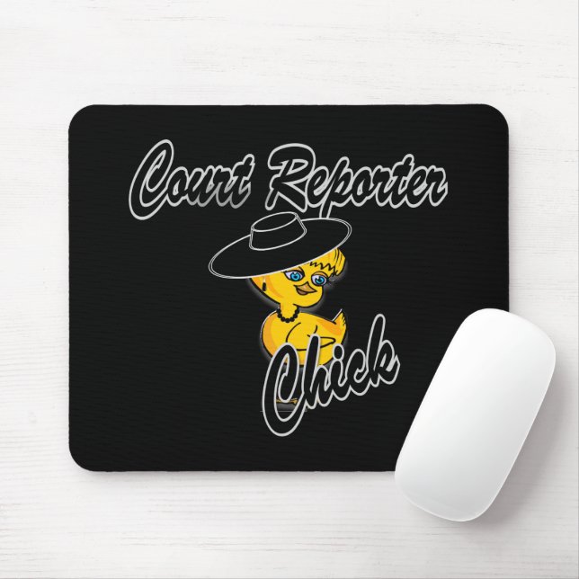 Mousepad Pintinho do Repórter do Tribunal nº 4 (Com mouse)