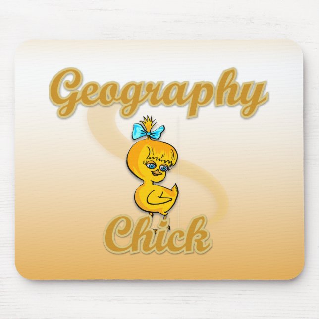 Mousepad Pintinho geográfico (Frente)