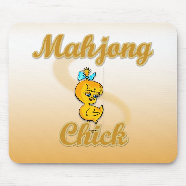 Mousepad Pintinho Mahjong (Frente)