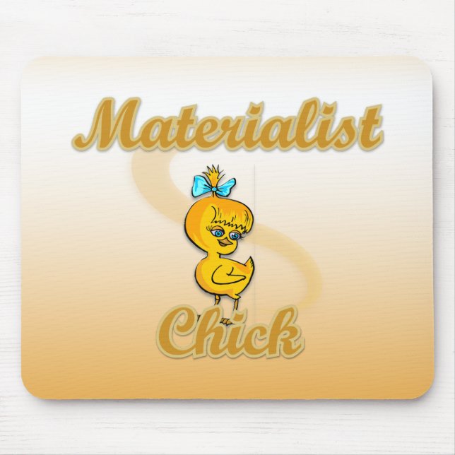 Mousepad Pintinho materialista (Frente)