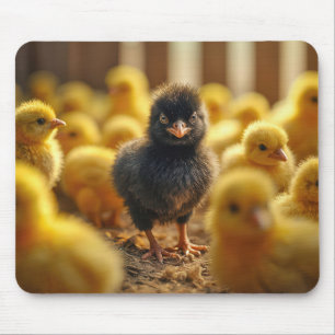 Mousepad Pintinho Negra em Pão