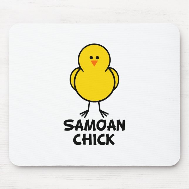 Mousepad Pintinho samoano (Frente)